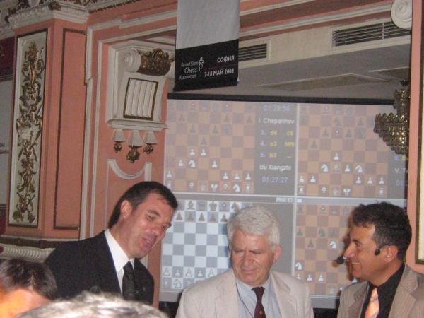 Борис Спаски сеанс София 2008