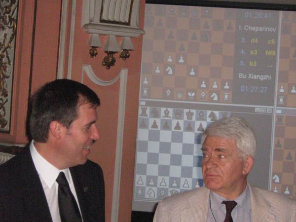 Борис Спаски сеанс София 2008